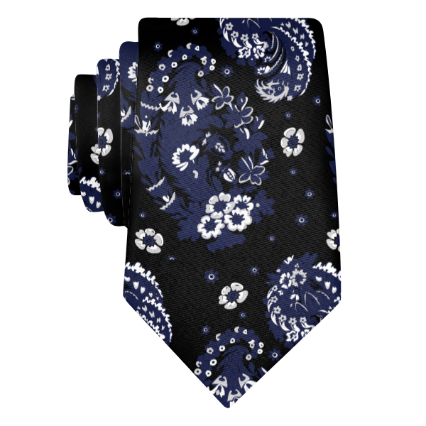 Floral Paisley (Customized) Necktie -  -  - Knotty Tie Co.
