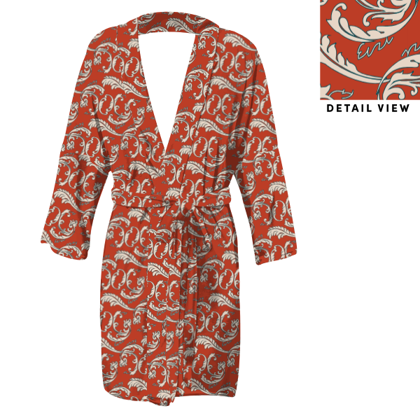 Adorned Paisley (Customized) Robe -  -  - Knotty Tie Co.