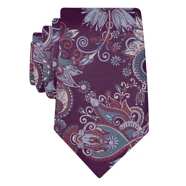 Prestige Paisley (Customized) Necktie -  -  - Knotty Tie Co.