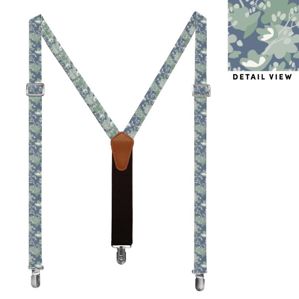 Francis Floral (Customized) Suspenders -  -  - Knotty Tie Co.
