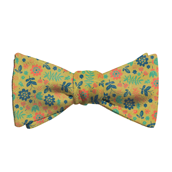 Field Floral (Customized) Bow Tie -  -  - Knotty Tie Co.