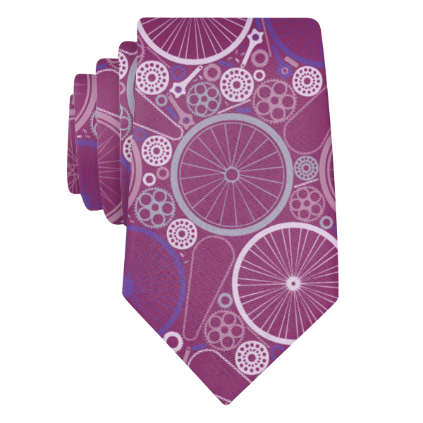 Bike Parts (Customized) Necktie -  -  - Knotty Tie Co.