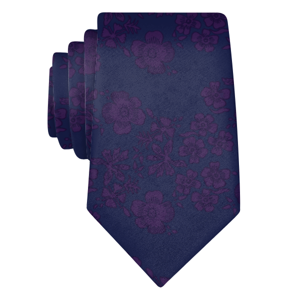 Zak Floral (Customized) Necktie -  -  - Knotty Tie Co.