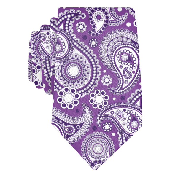 Goldie Paisley (Customized) Necktie -  -  - Knotty Tie Co.