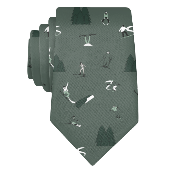 The Slopes (Customized) Necktie -  -  - Knotty Tie Co.