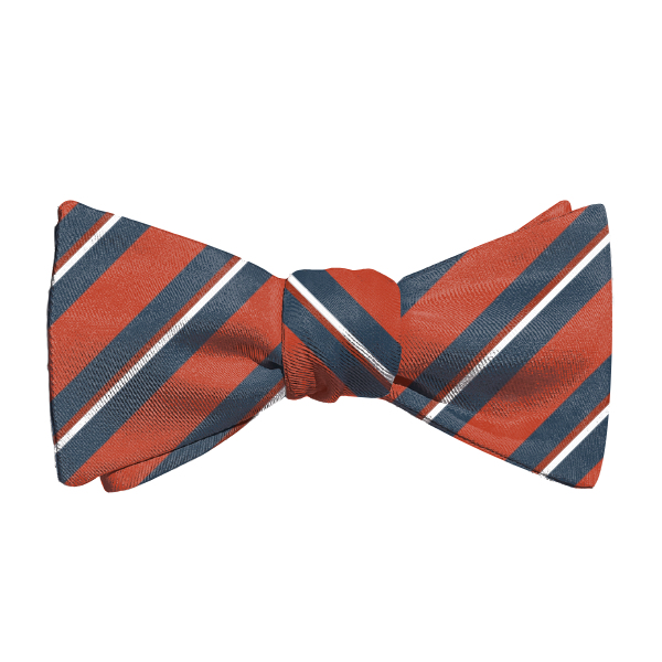 Salem Stripe (Customized) Bow Tie -  -  - Knotty Tie Co.
