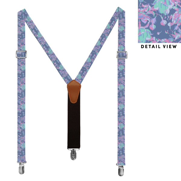Abstract Floral (Customized) Suspenders -  -  - Knotty Tie Co.