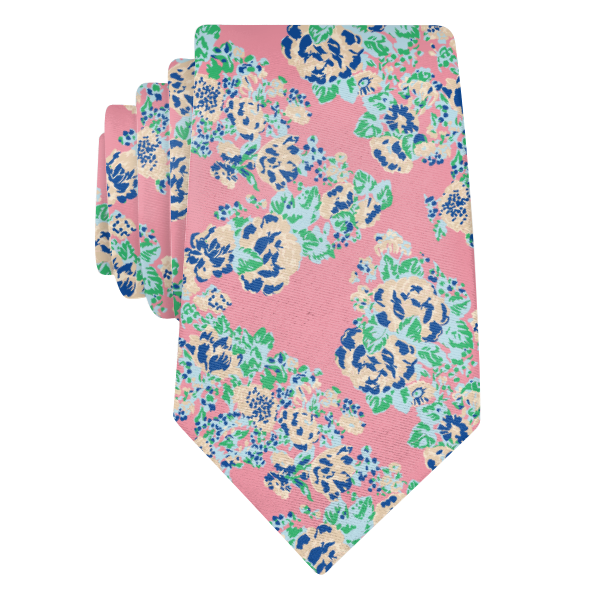 Allison Floral (Customized) Necktie -  -  - Knotty Tie Co.